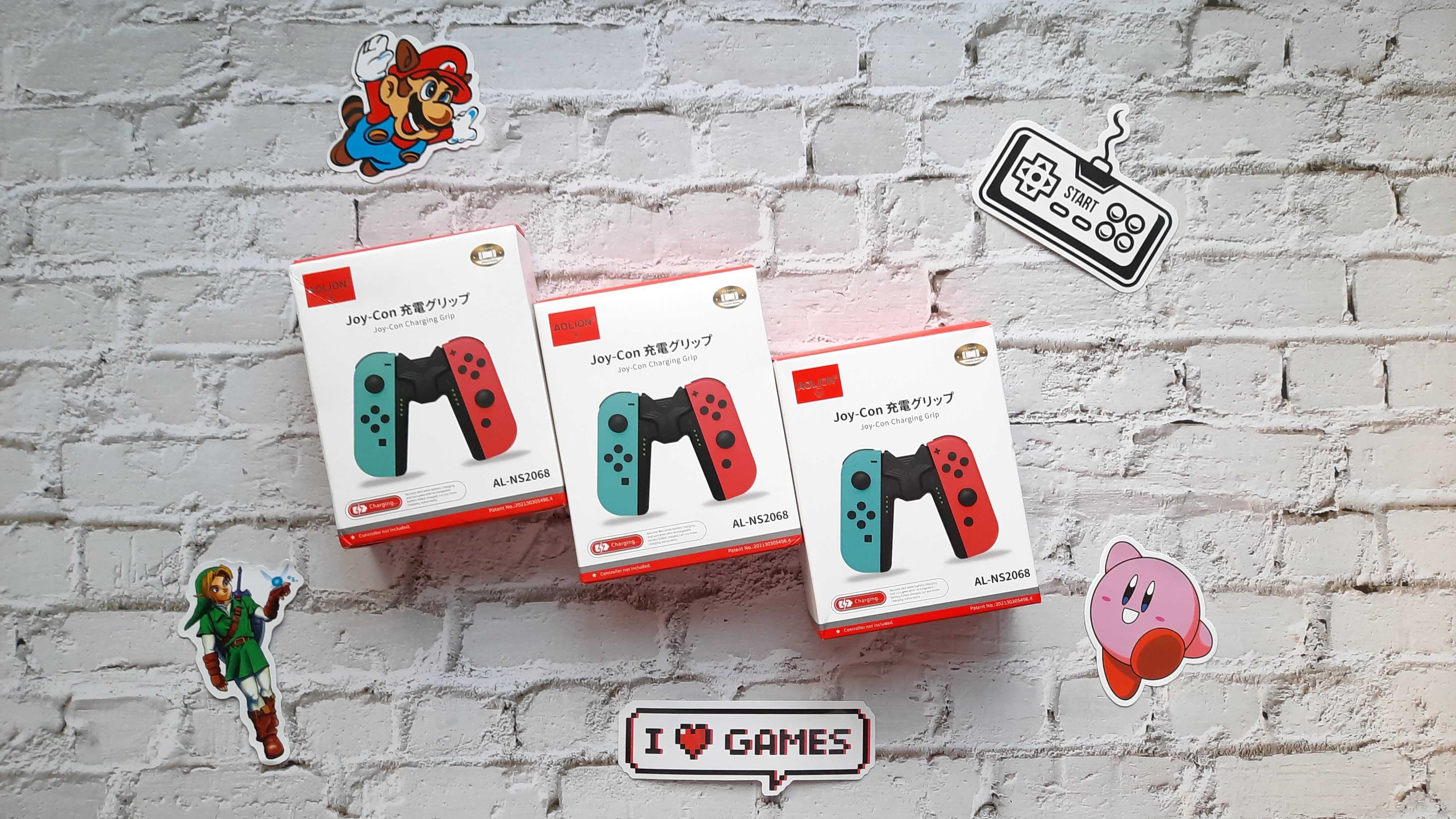 Charging Grip - зарядний пристрій для Joy-Con Nintendo Switch Type-C