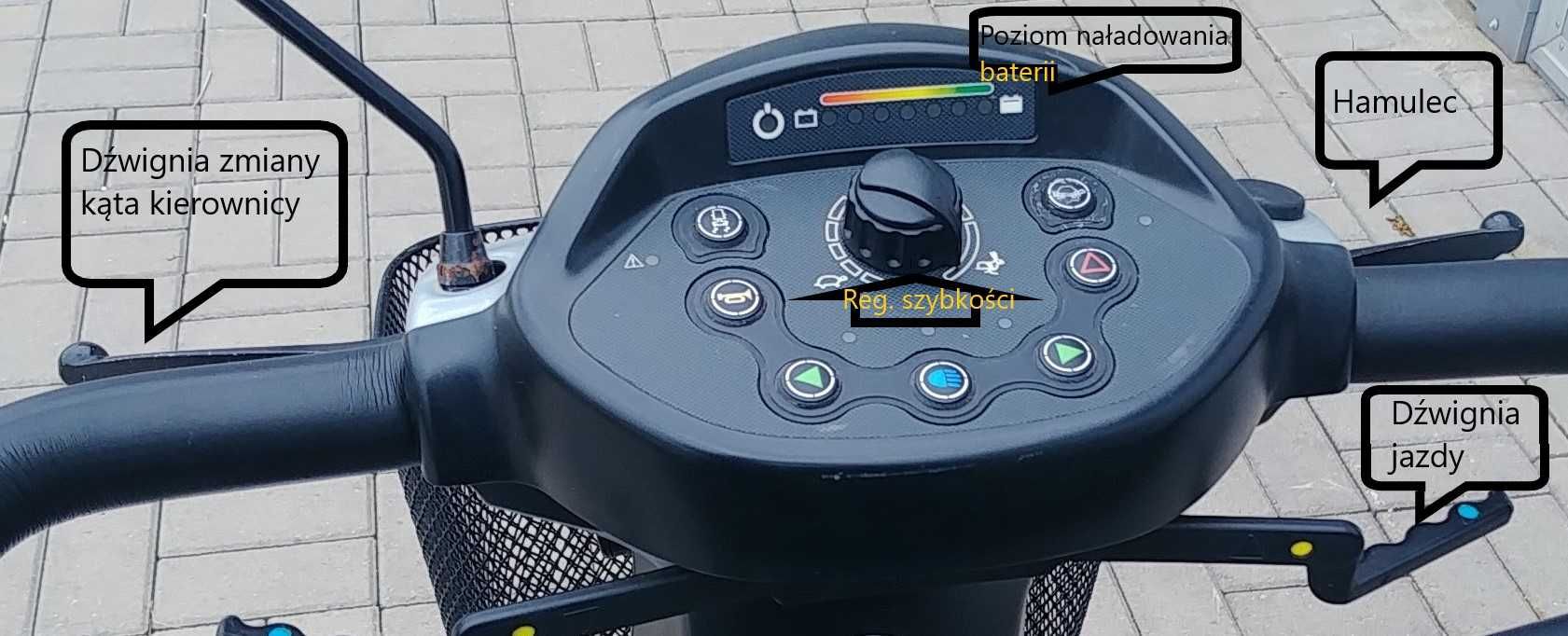 Skuter wózek inwalidzki elektryczny skutery wózki Invacare Orion