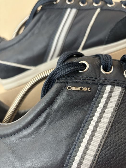 Geox respira шкіряні кросівки мокасини 44