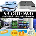 Drukarka DTF epson pełen zestaw na start stwórz własny biznes