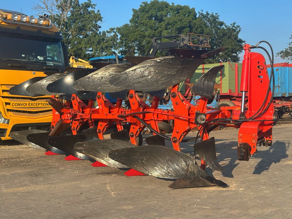 Pług 5 skibowy obrotowy Kuhn Multi Master 121 ramie do wału SUPER STAN