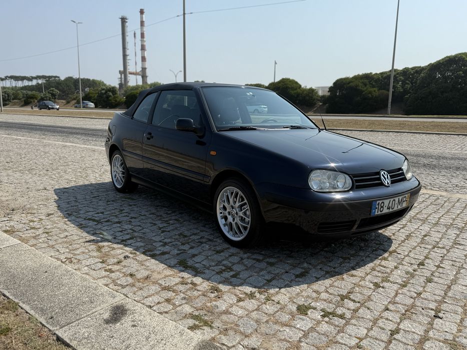 VW golf Cabrio 1.6 1999 cabriolet 90 mil kms  NACIONAL