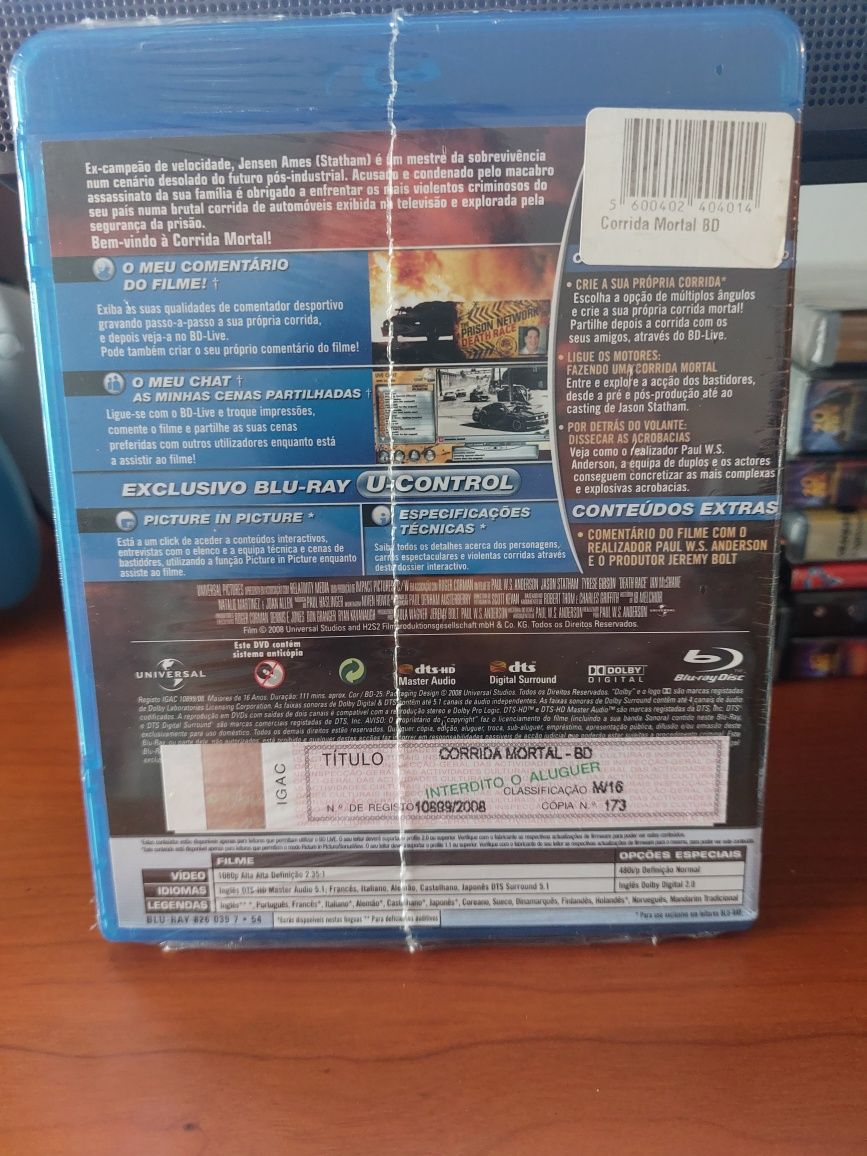 Corrida Mortal Bluray