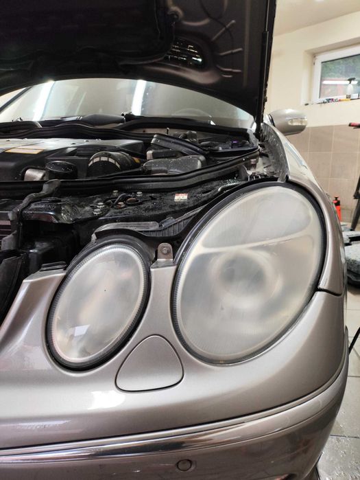 Lampa/reflektor przedni lewy prawy mercedes 211 przed lift XENON