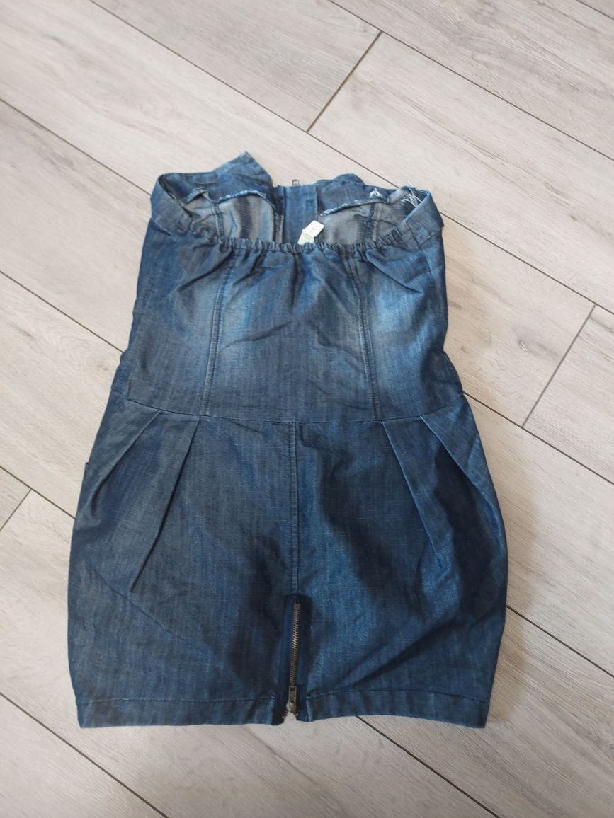 Sukienka jeans 40