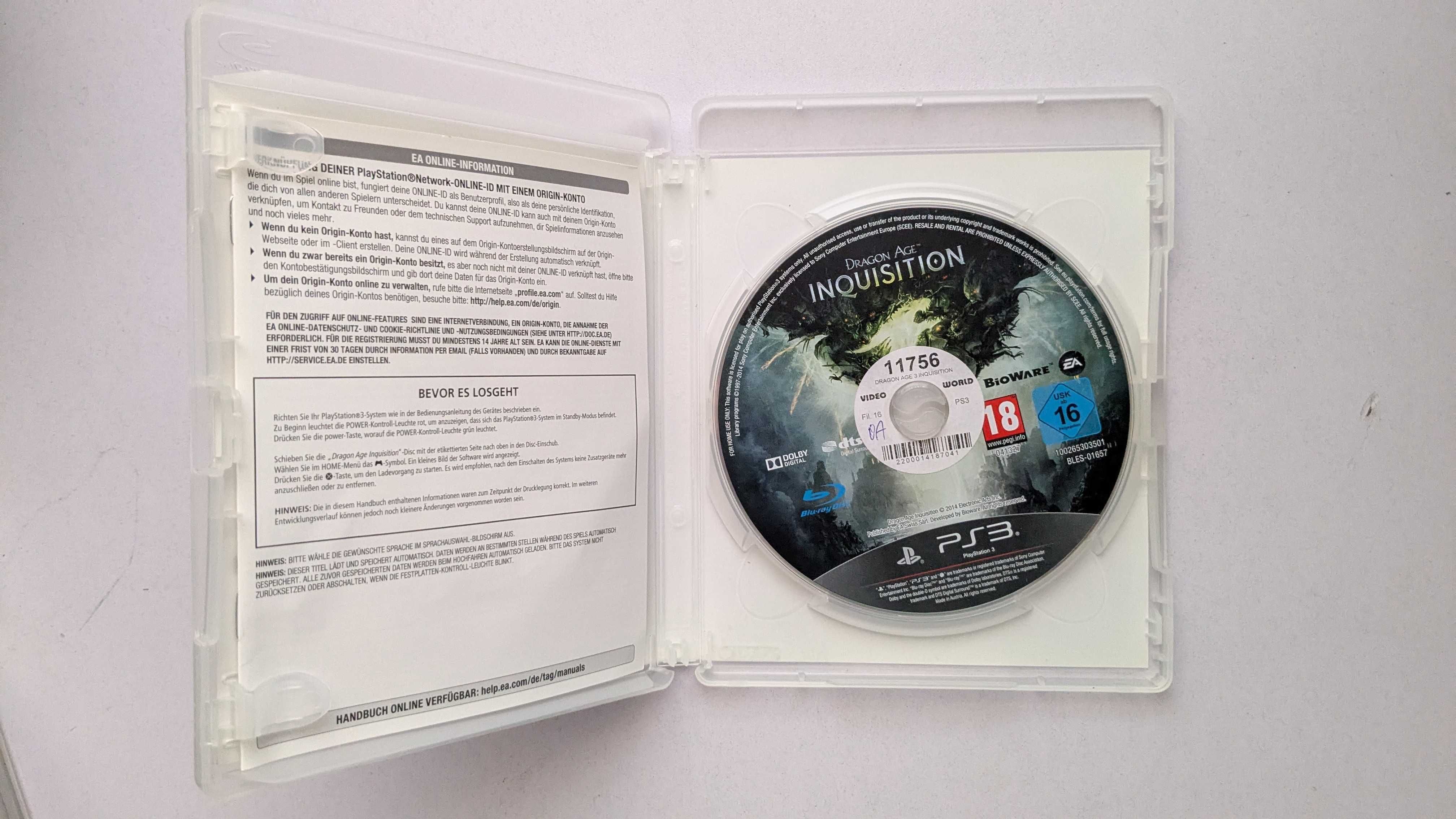 Dragon Age Inquisition PS3