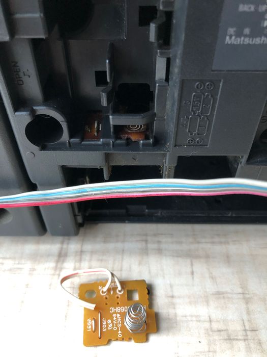 Panasonic RX CT980. Вход AUX