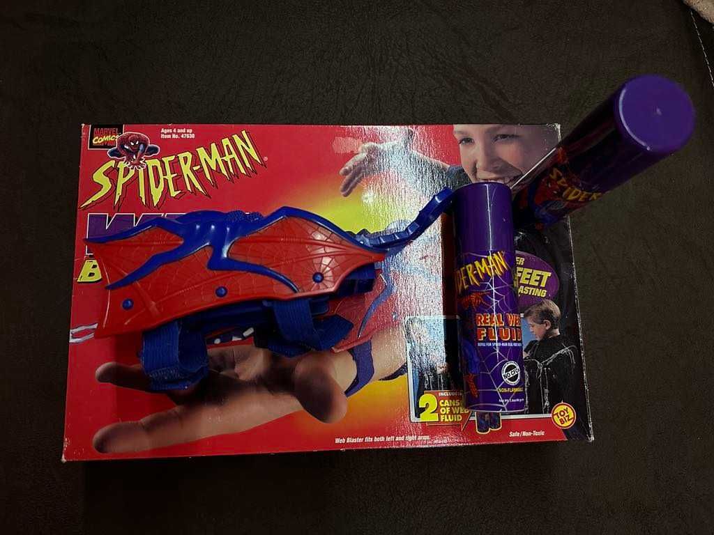 Spider-Man Web lata 90 te gratka dla kolekcjonera