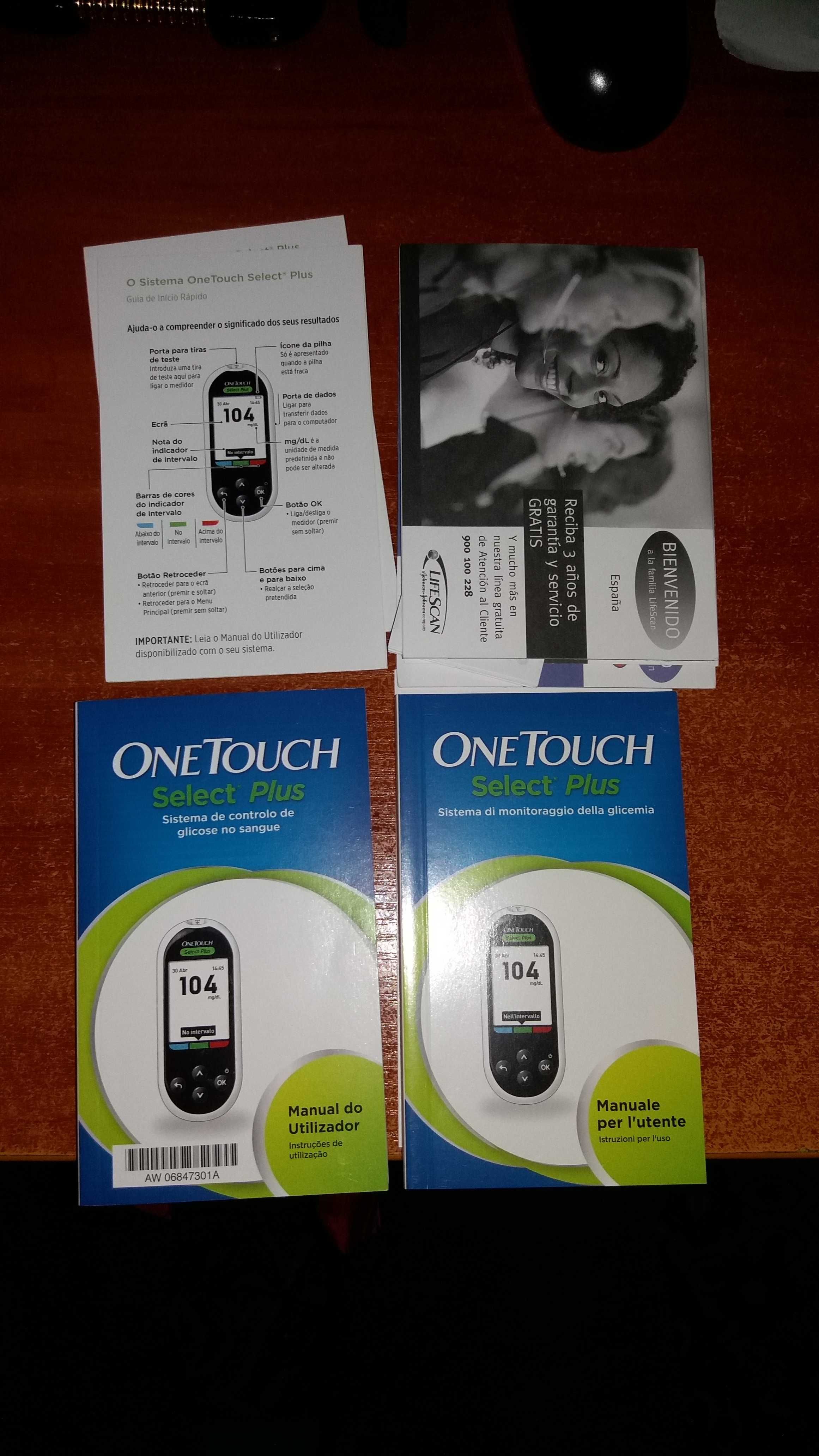 One Touch Select Plus),