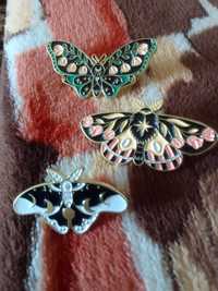 Жабка брошка лягушка метелик моль ночная бабочка бражник сова