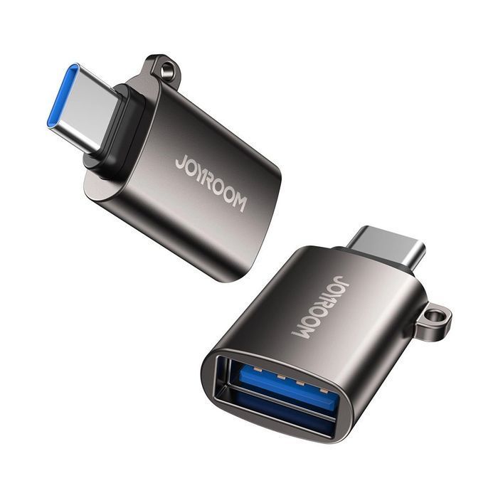 Joyroom adapter USB 3.2 Gen 1 (żeńskie) - USB-C (męskie) czarny