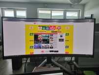 Dell Oled 34 cale,AW3423DWF, stan nie najgorszy, tanio :)