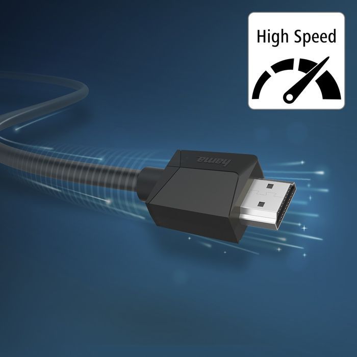 Hama Kabel HDMI 2.0B, 4K, 18 Gbit/s, 1.5 m, czarny OUTLET