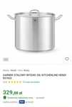 Garnek  sralowy  wysoki 20L Kitchenline Hendi 837603 + gratis