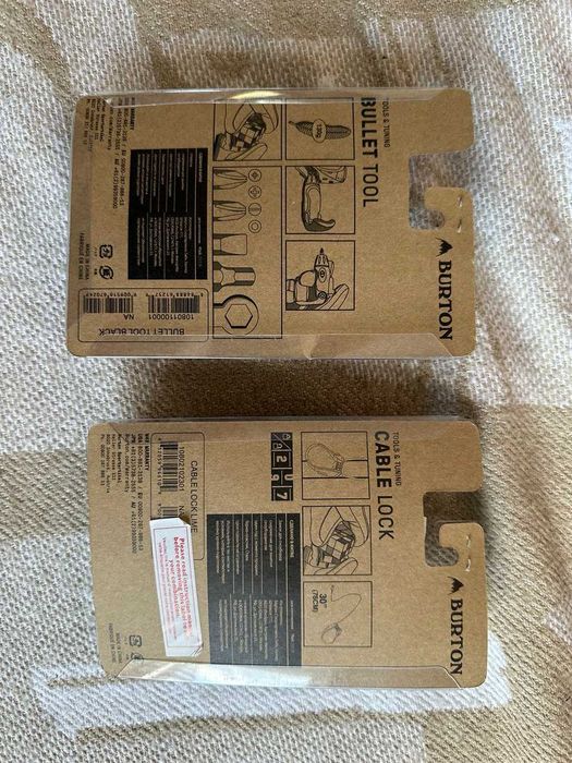 Burton Cable Lock та Bullet Tool