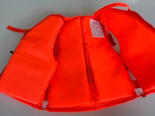 Kamizelka ratunkowa asekuracyjna dziecięca – pomarańczowa (nowa)