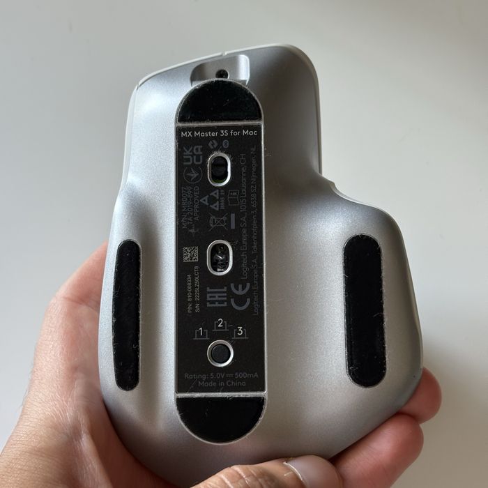 Logitech Mx Master3s for Mac Branco/Cinzento COMO NOVO