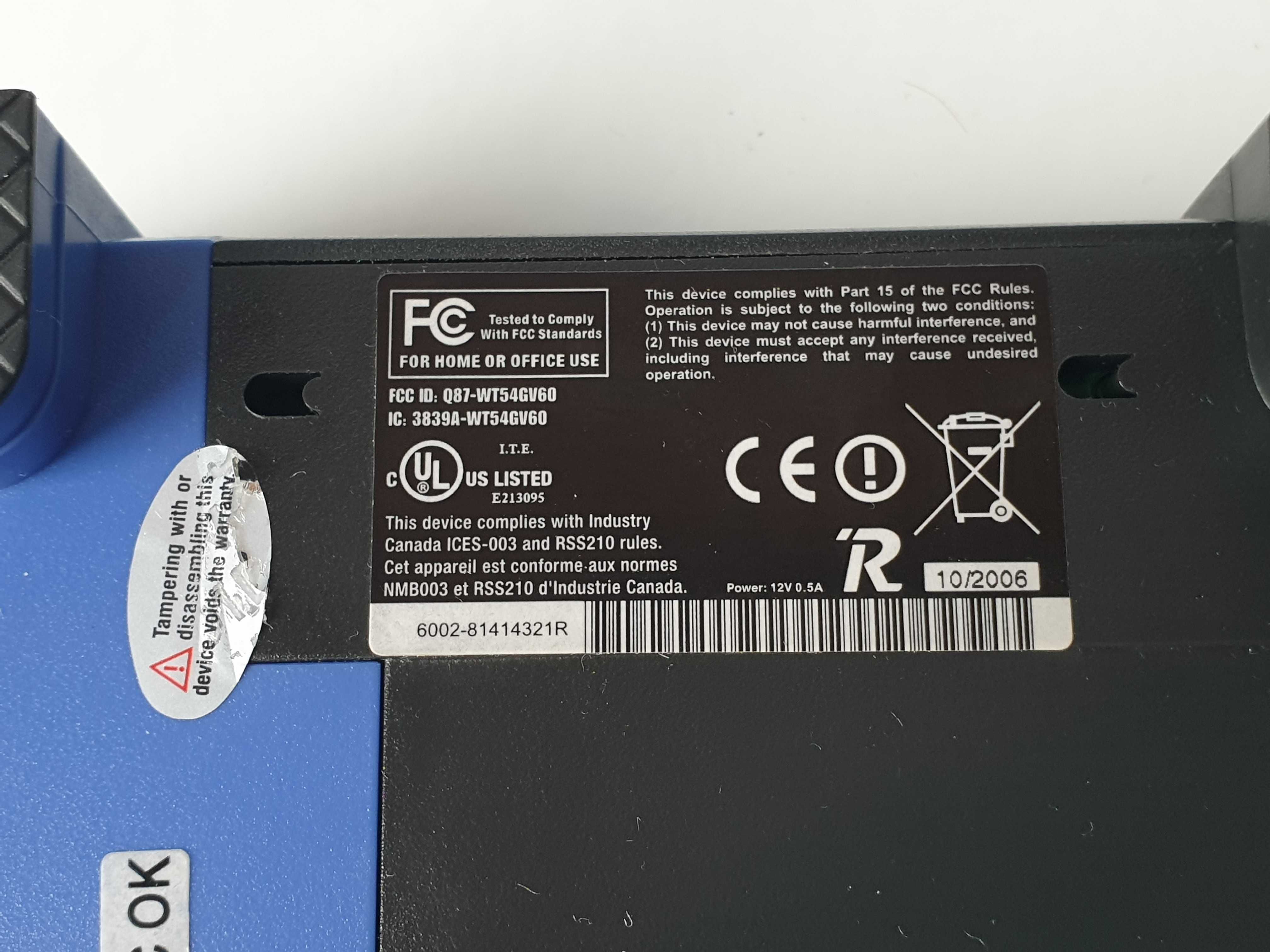 WI FI роутер маршрутизатор 2.4 Gz Linksys WRT54GL