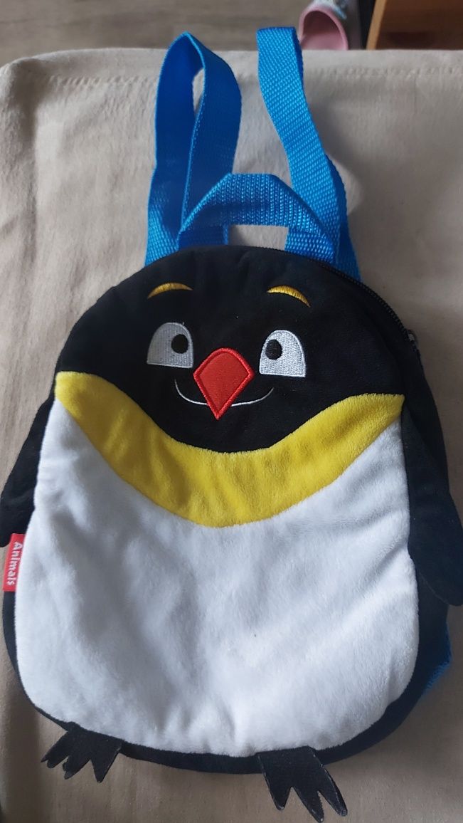 Maly plecak pingwin