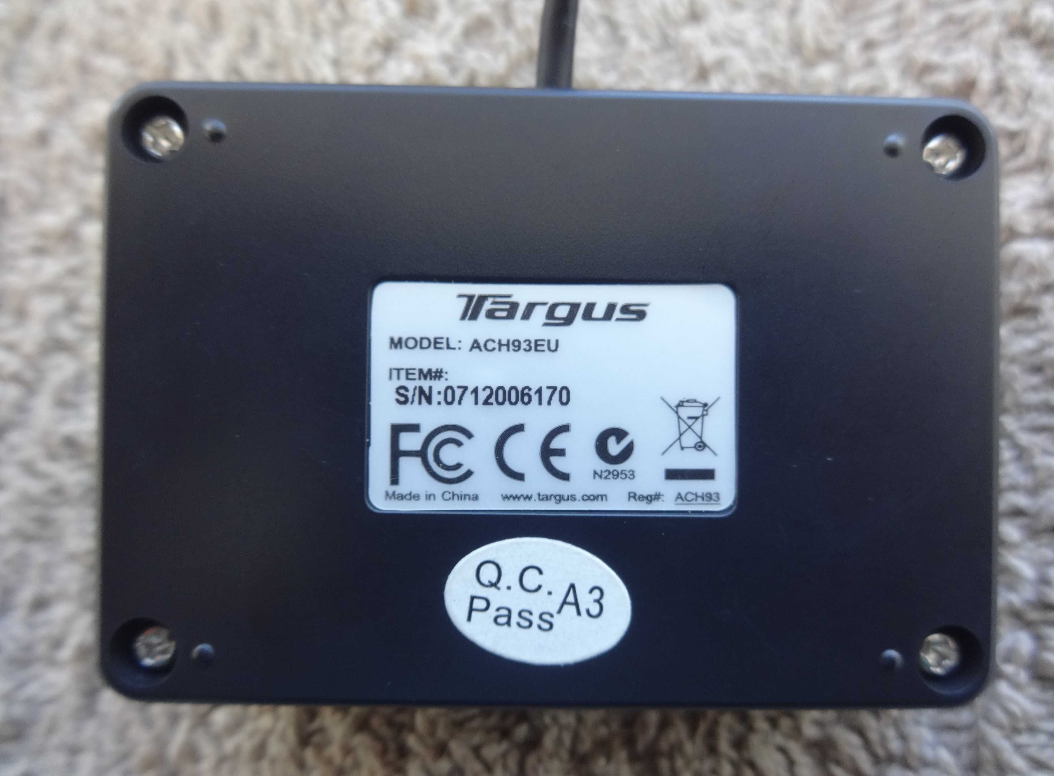 Hub Targus 4 Portas USB