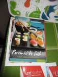 książka z przepisami sushi nowa