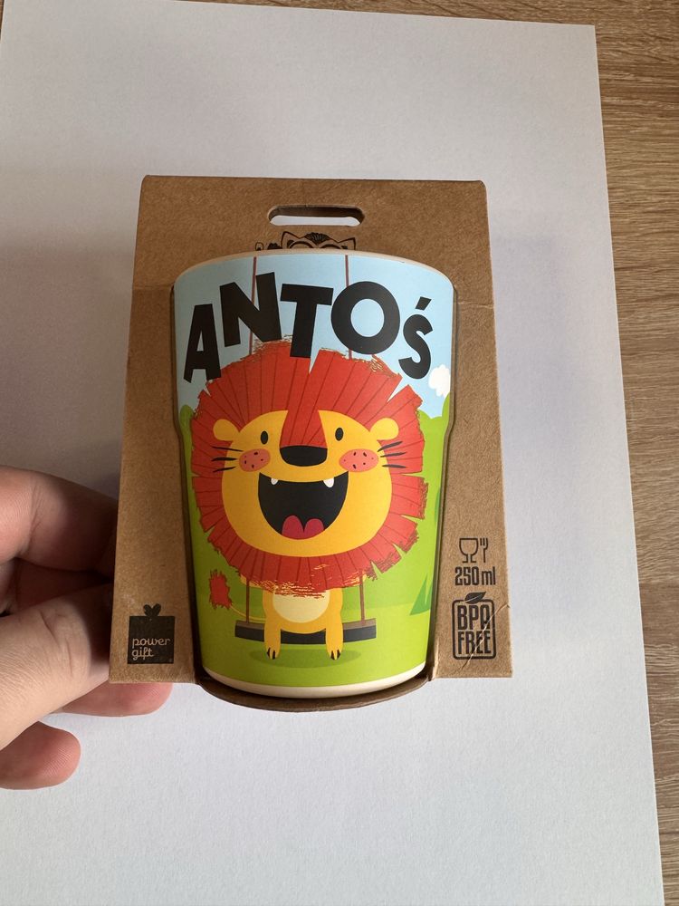 Kubek urodzinowy z napisem Antoś