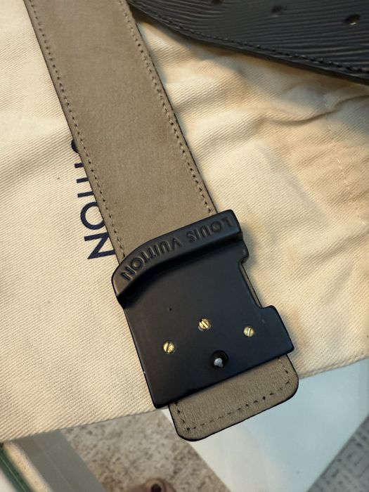 Louis Vuitton . Мужской кожаный ремень. Б/у, хорошее состояние