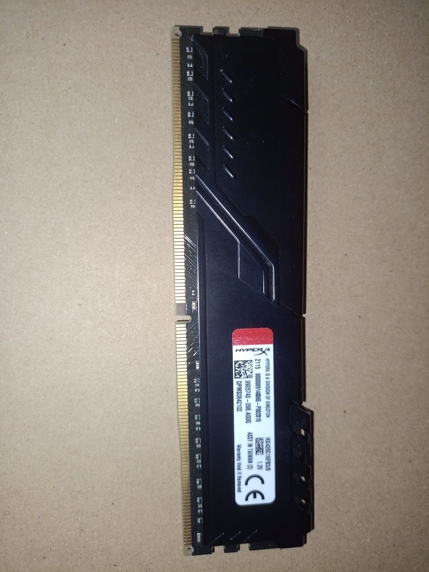 Hyperx Fury 8Gb ram DDR4