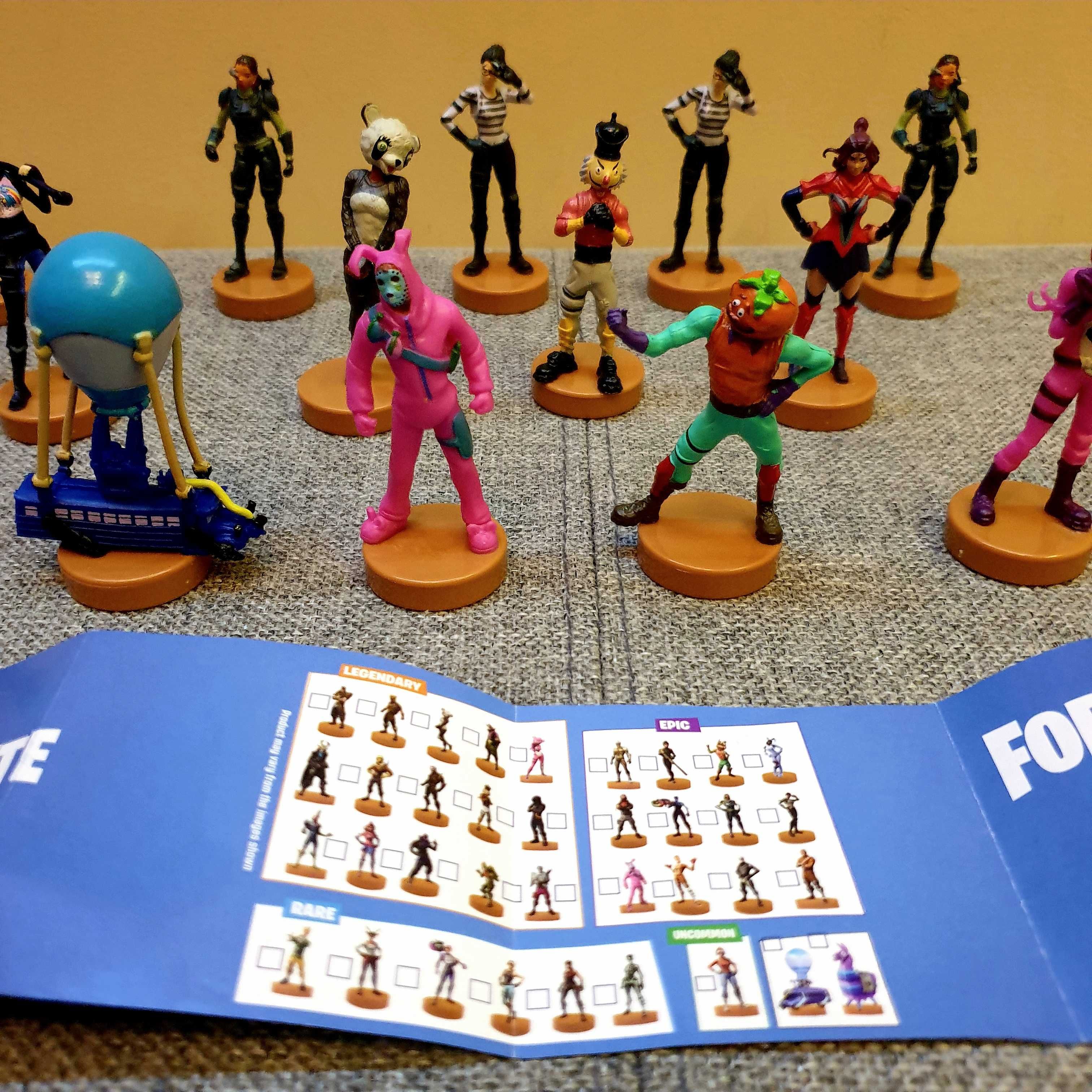 Fortnite Figurki - Pieczątki Duży zestaw Stampers Jak Nowe