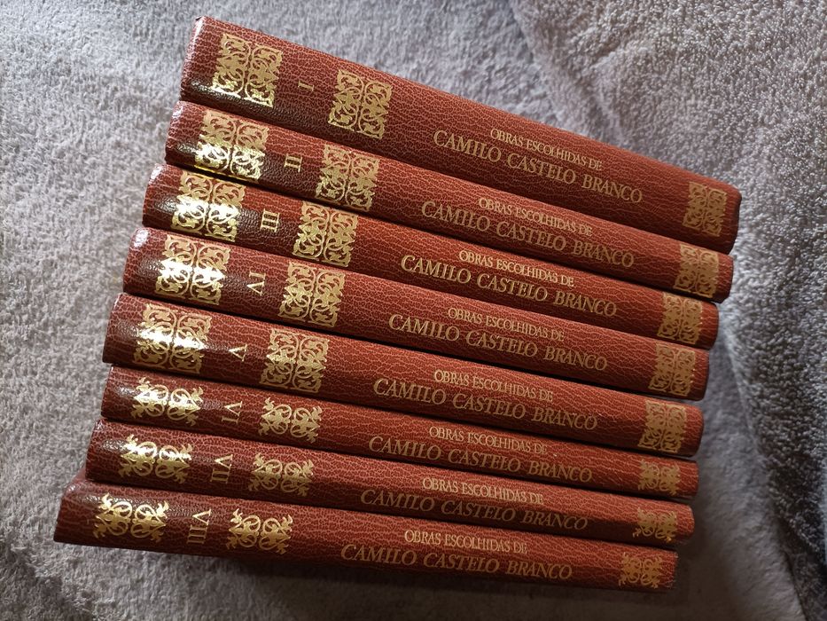 Obras de Camilo Castelo Branco - Coleção 8 Livros
