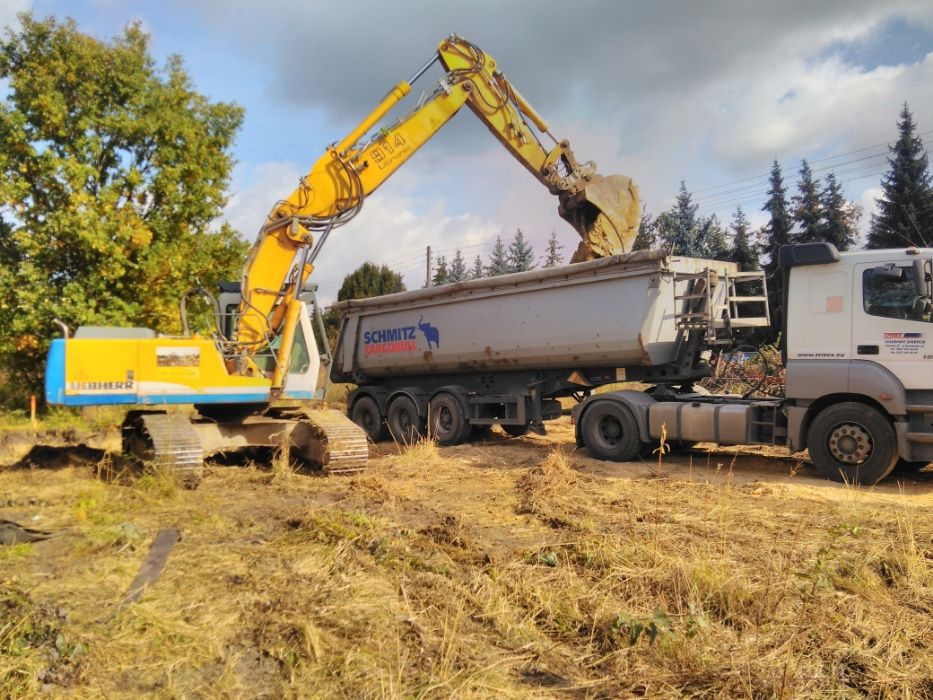 Koparka gąsienicowa 1-28 ton ,roboty ziemne i rozbiórkowe Katowice.