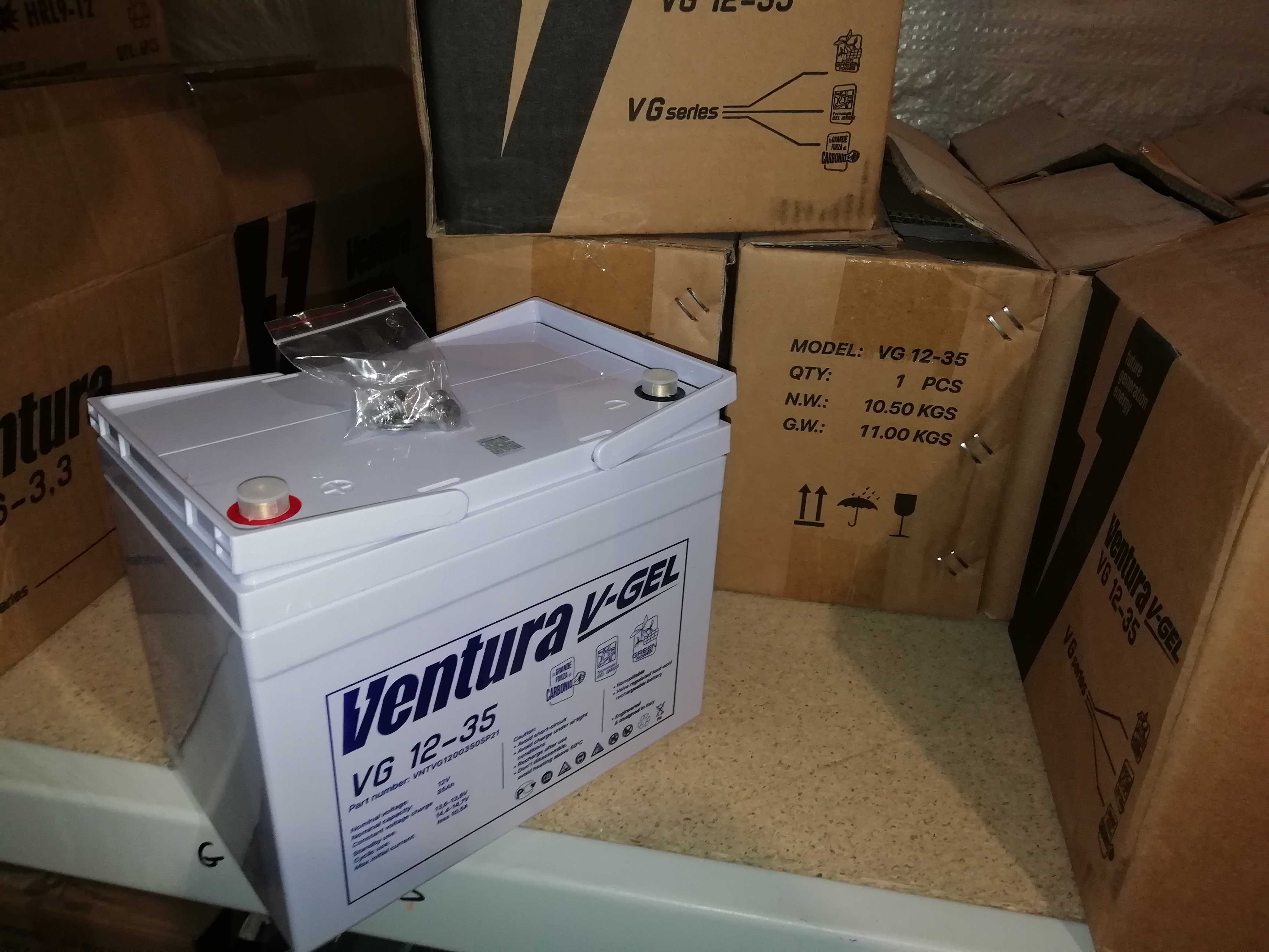 Акумулятор гелевий Ventura 40Аг для елетро-візка, скутера, квадроцикла