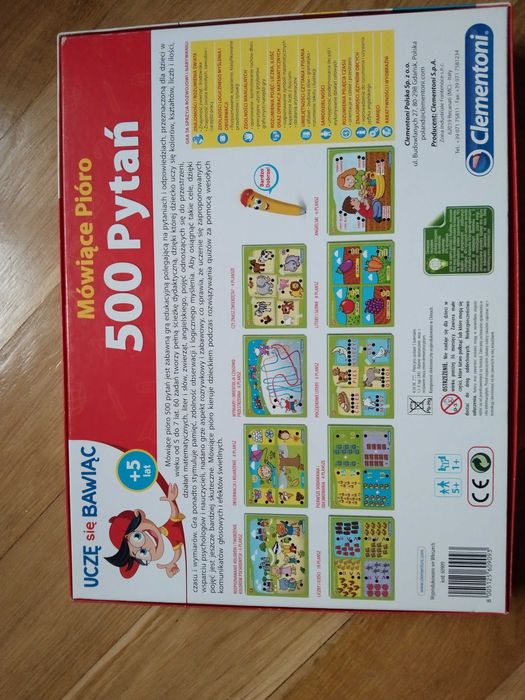 Gra Mówiące Pióro 500 pytań