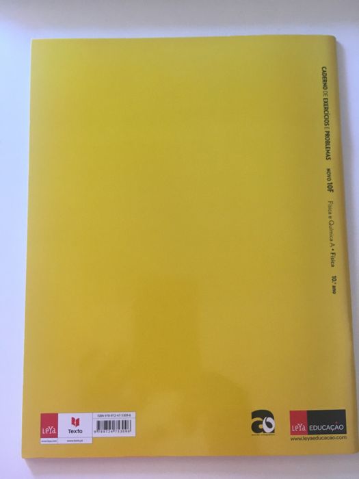 Caderno de exercícios e problemas Física - 10 ANO