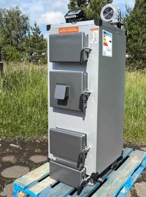 Kocioł 27kW Dostawa Gratis Drewno Węgiel Producent Kotły Piec Zasypowy
