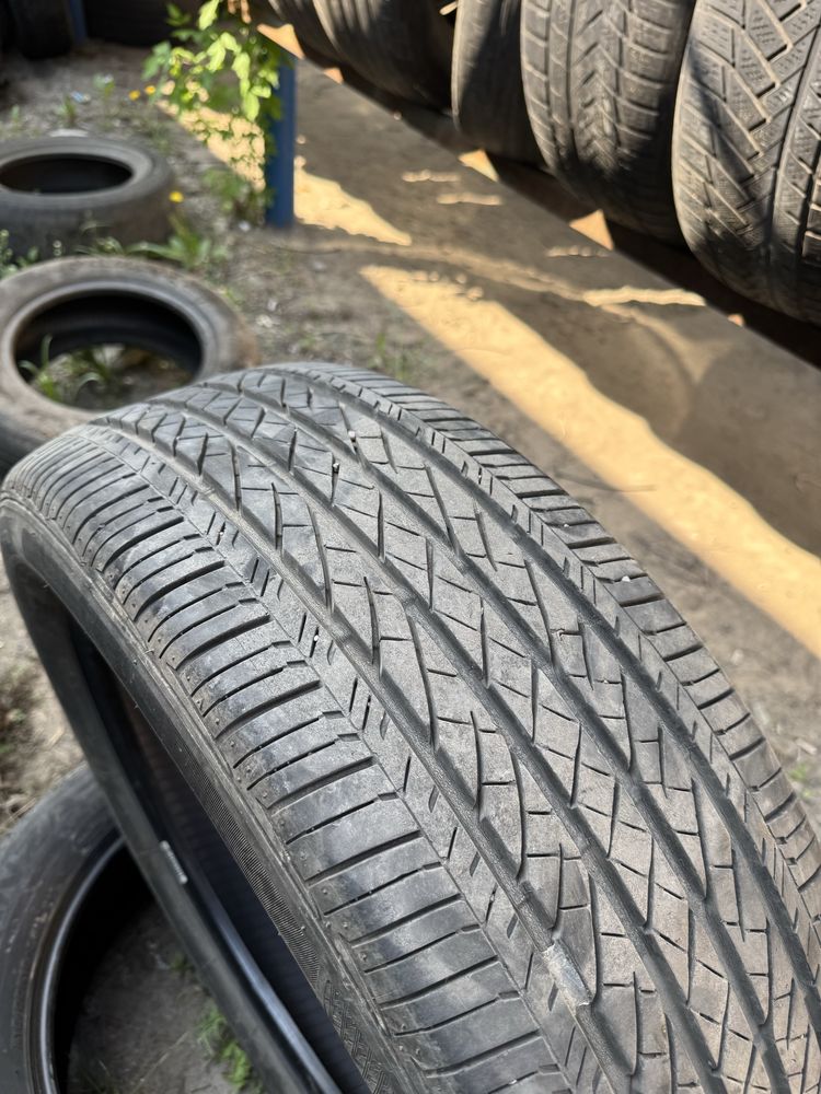 Літня резина, 2 шини Bridgestone Turanza 215/55 r18, 2021 рік, є латки