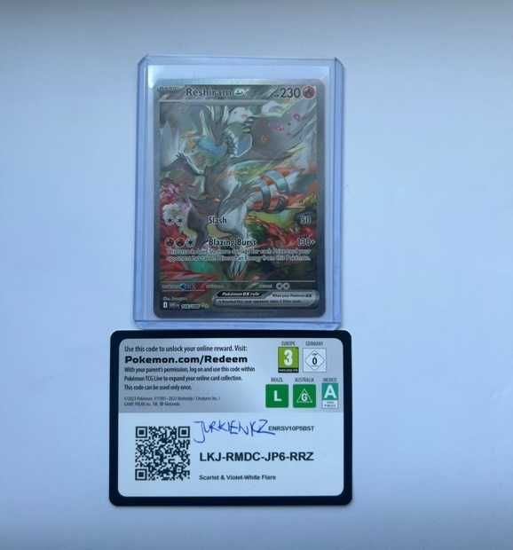 Reshiram EX wht 166/086