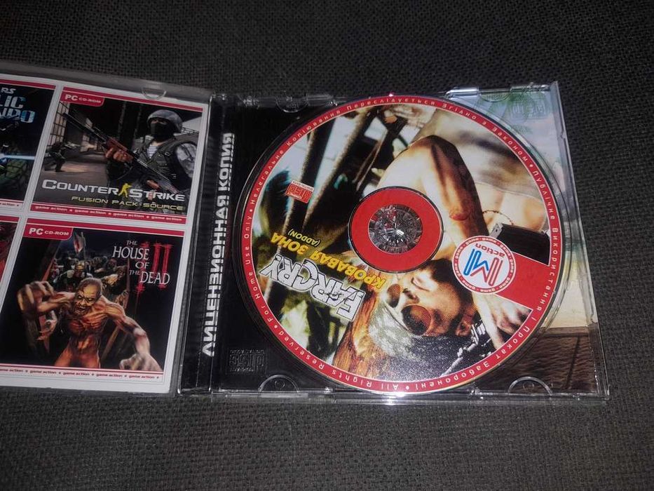 Диск cd Far Cry Кровавая Зона