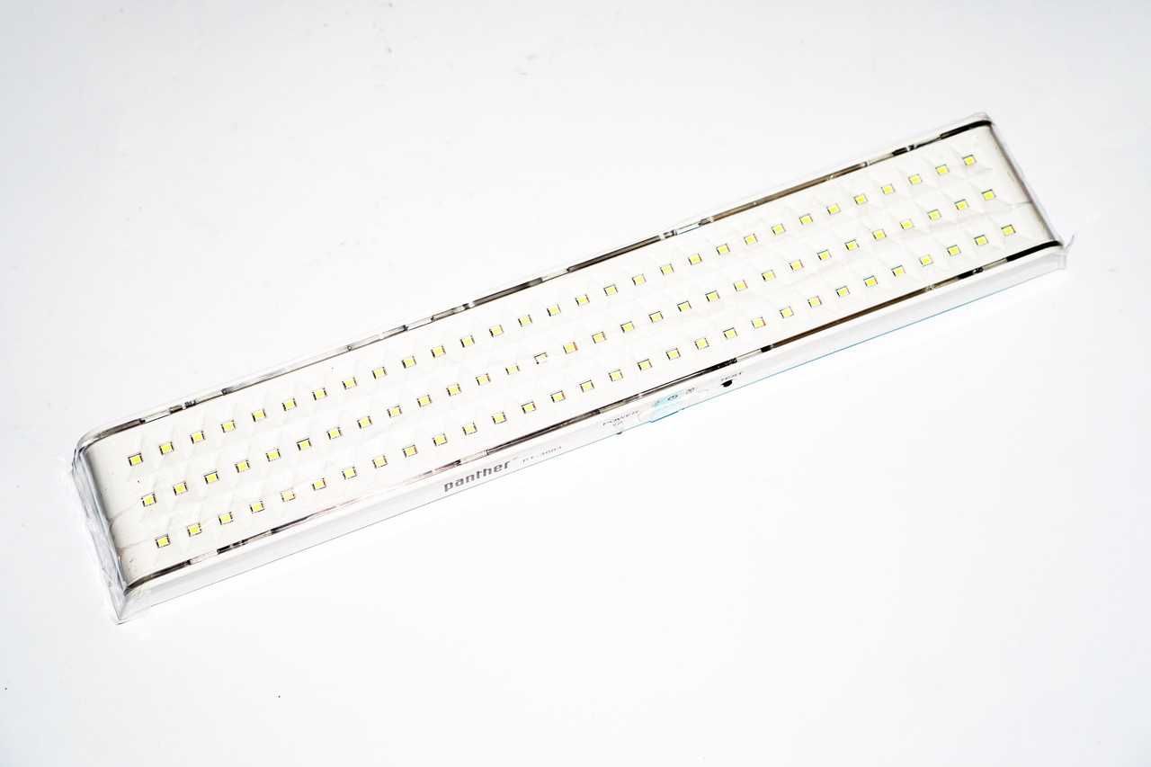 Большая и яркая аккумуляторная LED лампа Panther (90 диодов) 35см