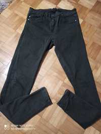 Spodnie jeansy zielone XS Bershka push up