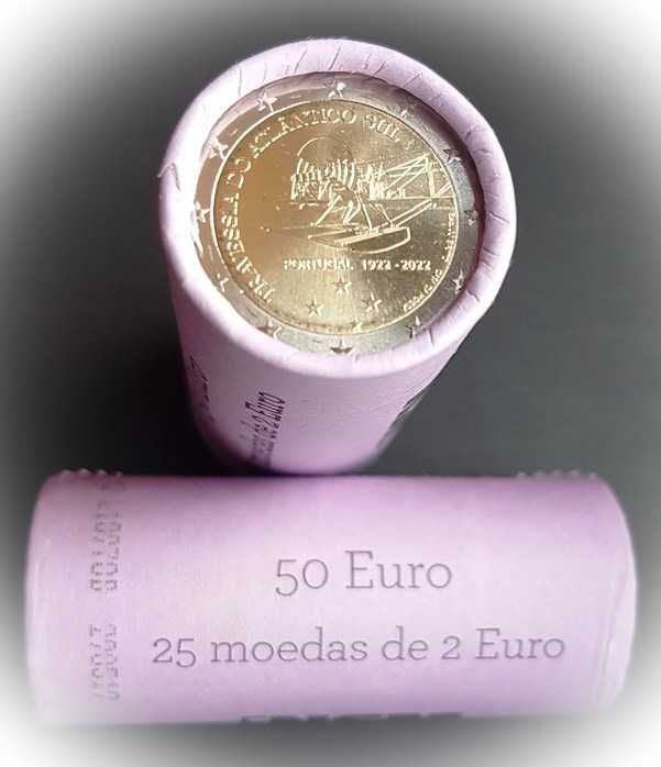 Portugal - Moedas de 2€ em rolos