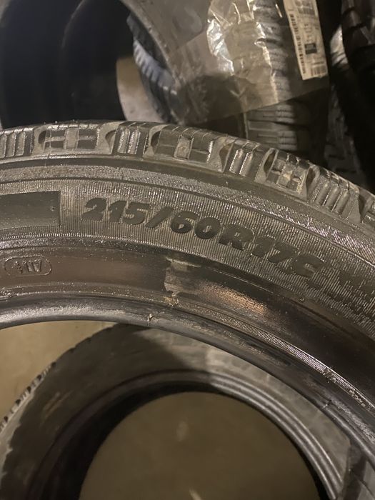 215/60 R17C Michelin Agilis Alpin пара шин зимних.