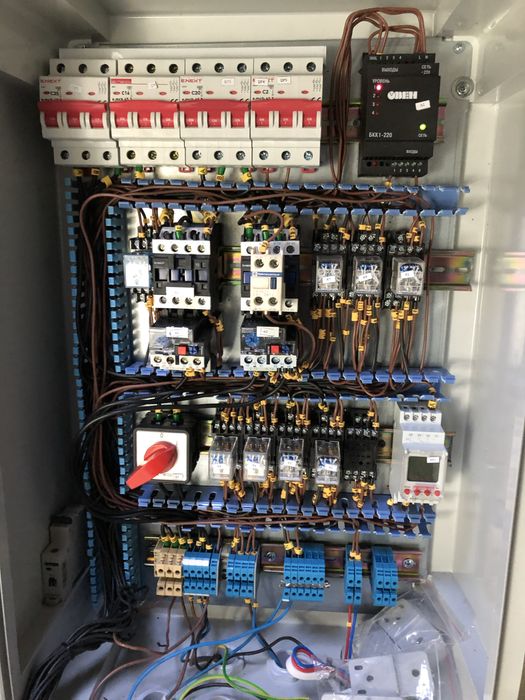 Разработка и изготовления распределительных щитов, автоматики