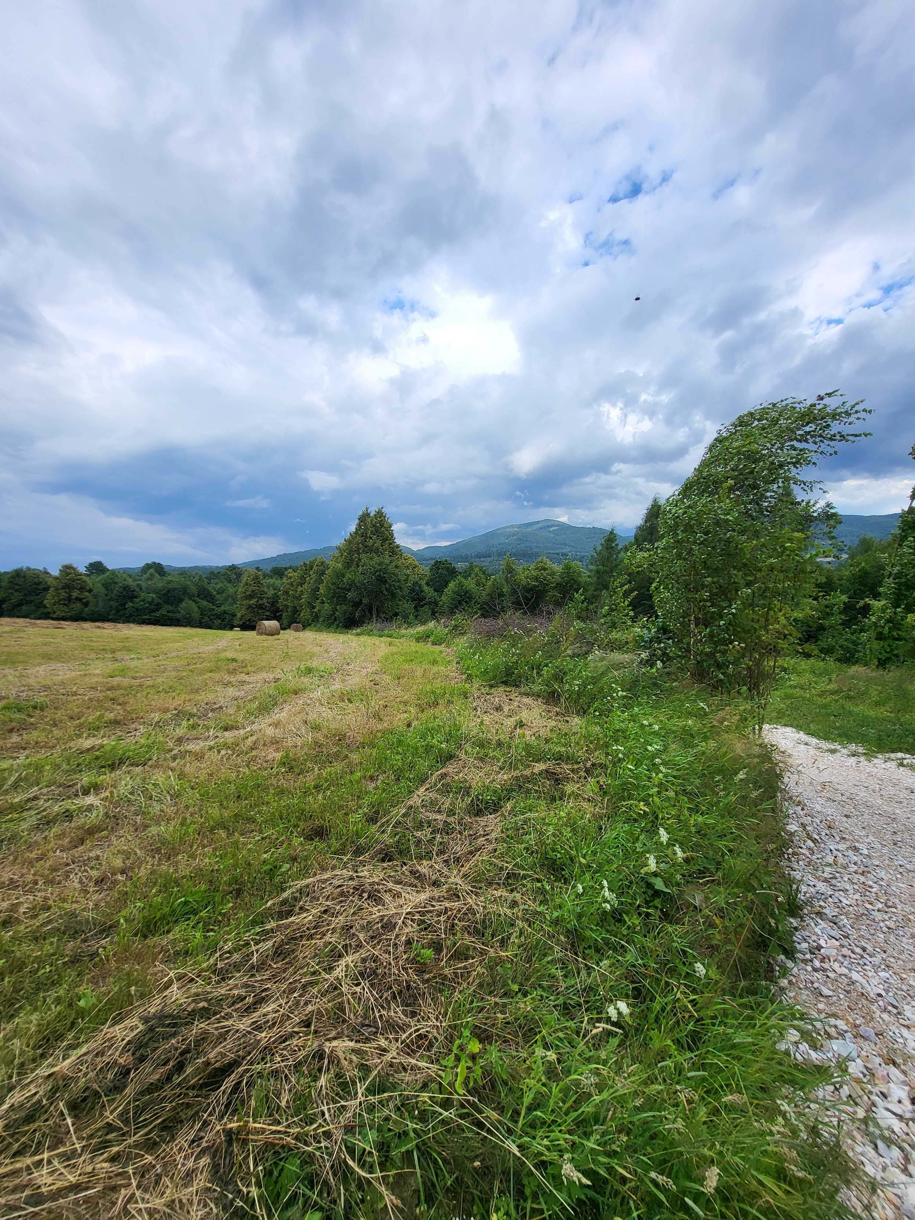 Działka z warunkami zabudowy – 0,47 ha – widokowa – Idzików