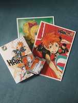 Manga Haikyuu!! tom 1 + dodatki (preorder, karty festiwalowe)