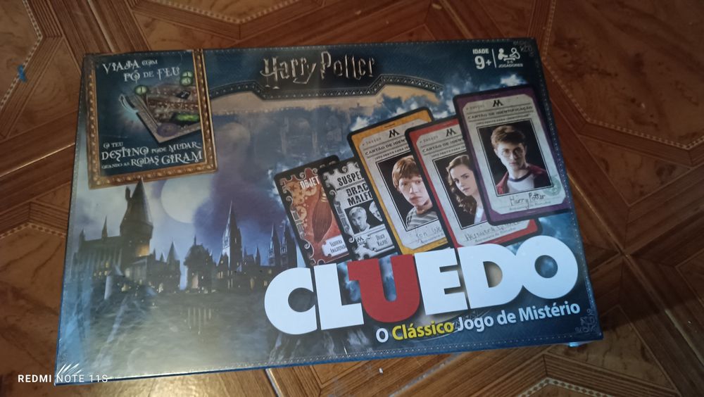 Jogo de tabuleiro cluedo Harry Potter