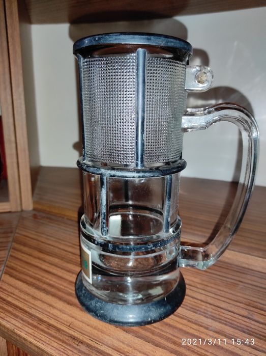 Kufel szklany - lampa górnicza