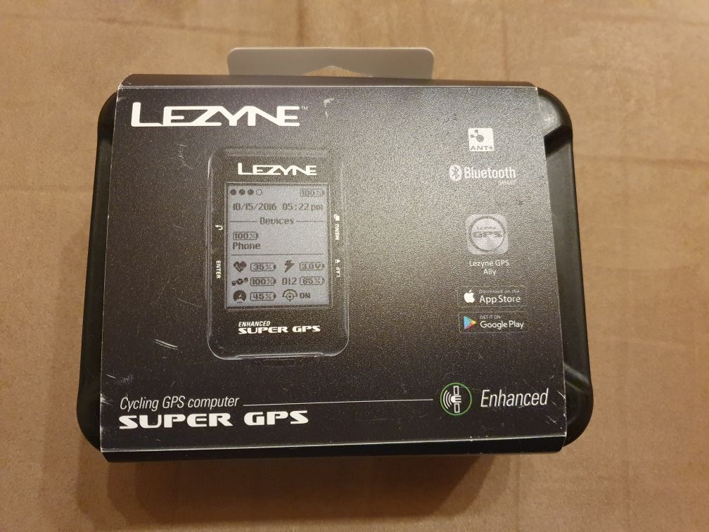 Lezyne  super gps komputer rowerow