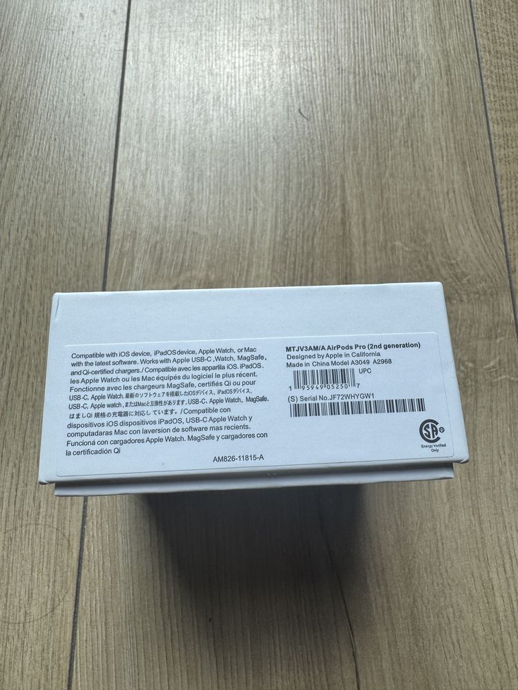 Apple AirPods Pro 2 Komplet Oryginalne Stan bdb