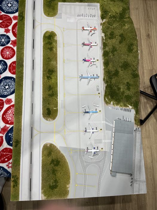 Makieta lotniska Samos 1:400
